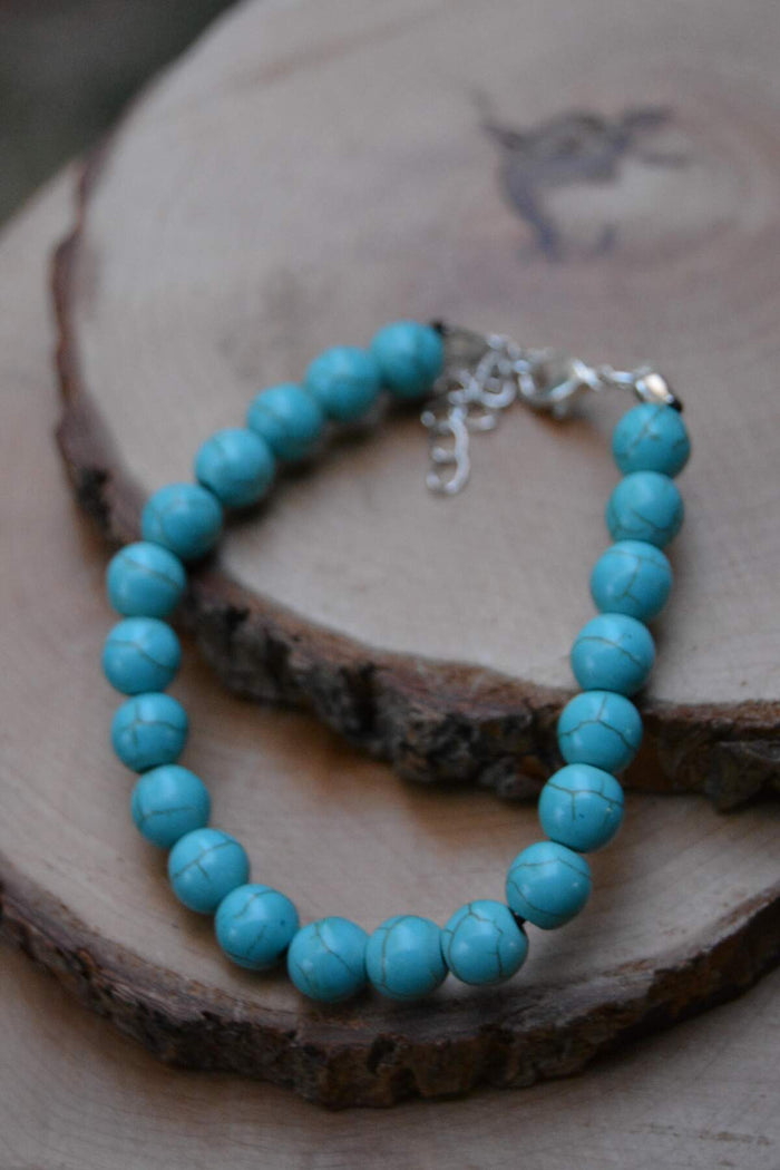 Women's Bracelet Turquoise Natural Stone