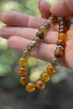 Gift Mixed Agate Natural Stone Rosary For Men