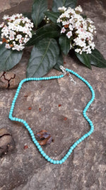 Fatmagül Turquoise Women's Necklace Natural Stone