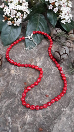 JEWELLERY Women's Necklace Red Coral