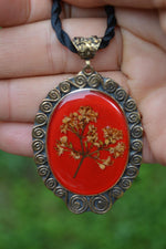 Real Flower Handmade Women's Necklace