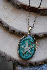 Real Real Sea Star Handmade Women's Necklace