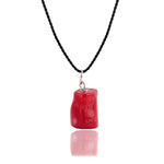 Coral Natural Stone Stability Women's Necklace