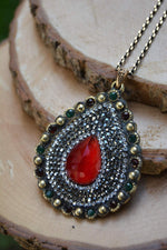 Ruby Stone Necklace