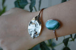 JEWELLERY Green Agate Stone Design Bracelet