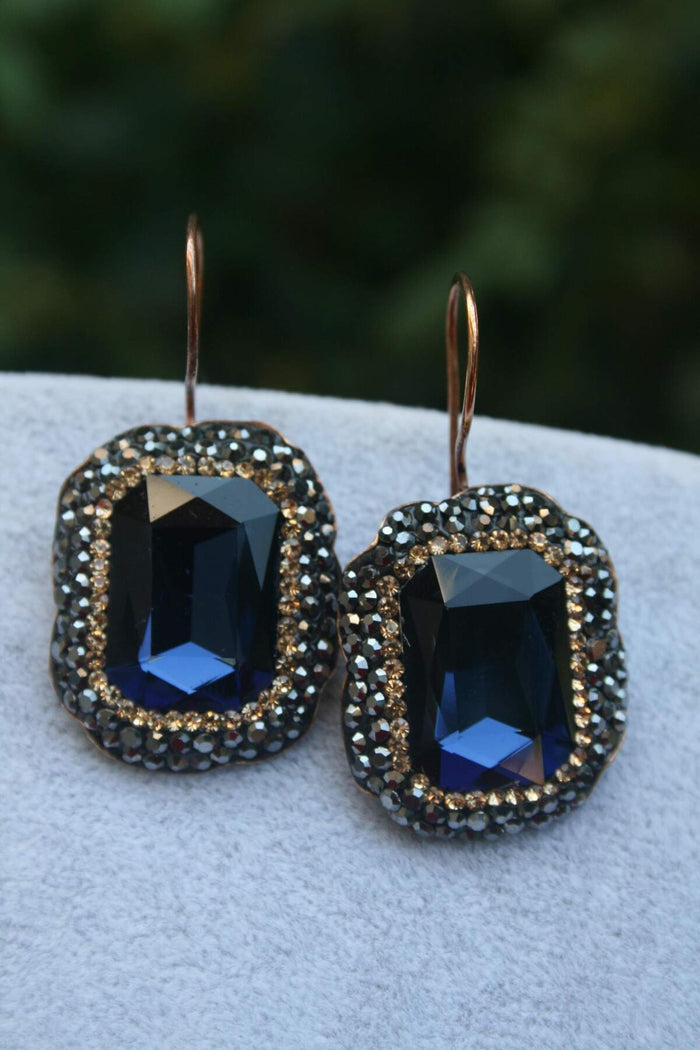 Crystal Stone Handmade Women's Earrings