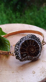 Snail Fossil Handmade Women's Bracelets & Bangles