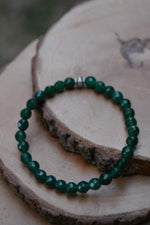 Green Jade Natural Stone Unisex Bracelet