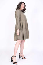 Angelino V Neck Layered Dress