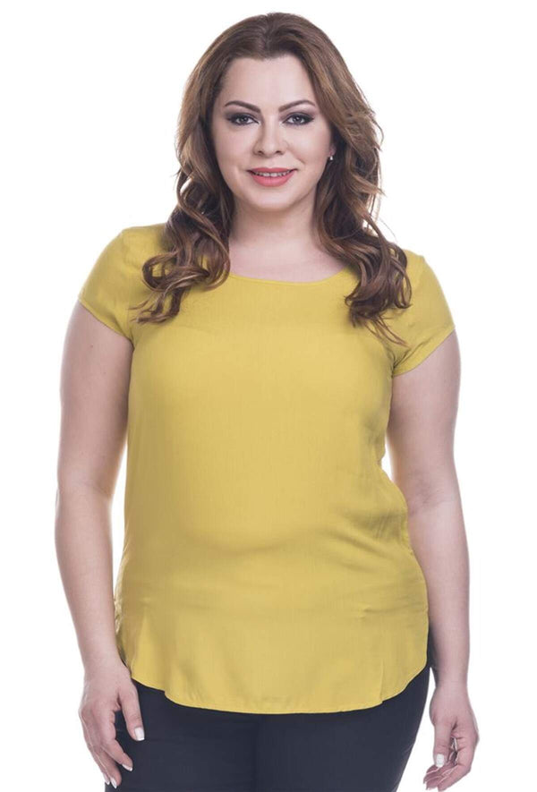 Angelino Viscose Short Sleeve T-shirt