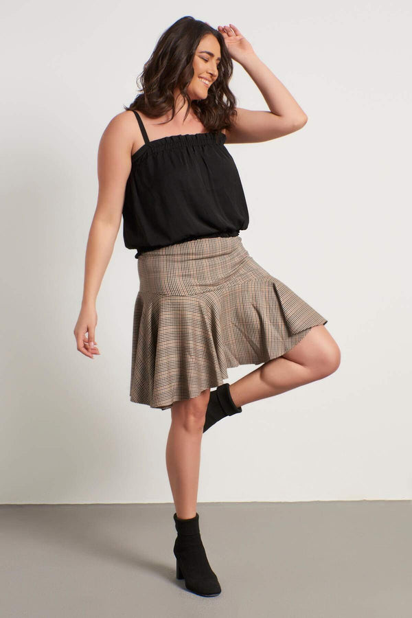 Angelino Ruffled Skirt