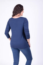 Angelino Tie Collar T-Shirt