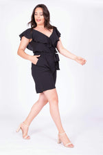 Angelino Ruffle Collar Jumpsuit