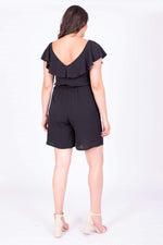 Angelino Ruffle Collar Jumpsuit