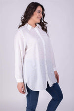 Angelino Gilded Printed Long Shirt