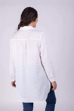 Angelino Gilded Printed Long Shirt